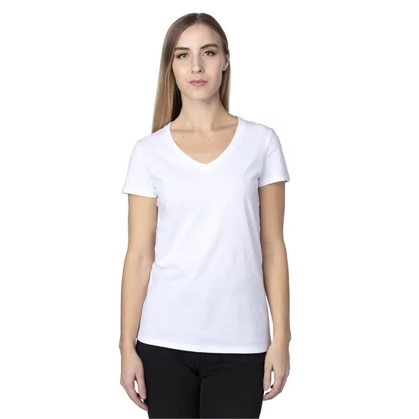 Threadfast Apparel Women's Ultimate CVC V-Neck T-Shirt - Threadfast Apparel Women's Ultimate CVC V-Neck T-Shirt - Image 0 of 1