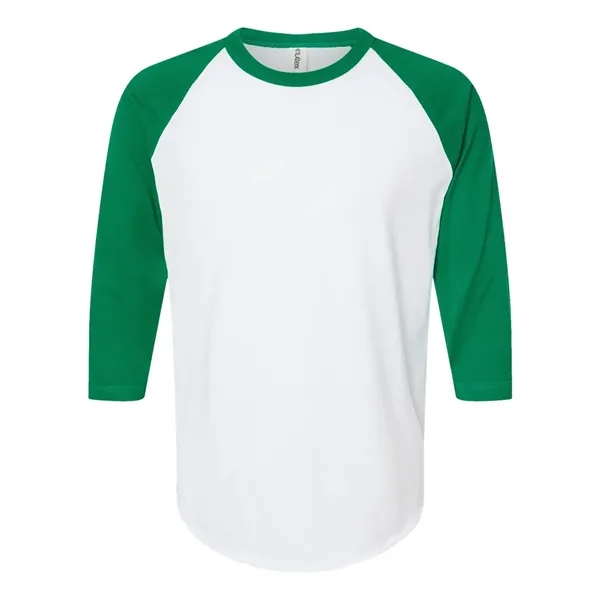 Tultex Unisex Fine Jersey Raglan T-Shirt - Tultex Unisex Fine Jersey Raglan T-Shirt - Image 31 of 38