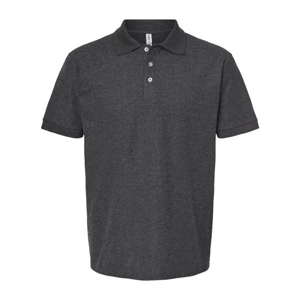 Tultex Men's 50/50 Sport Pique Polo - Tultex Men's 50/50 Sport Pique Polo - Image 3 of 14