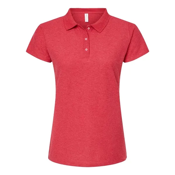 Tultex Women's 50/50 Sport Pique Polo - Tultex Women's 50/50 Sport Pique Polo - Image 9 of 14