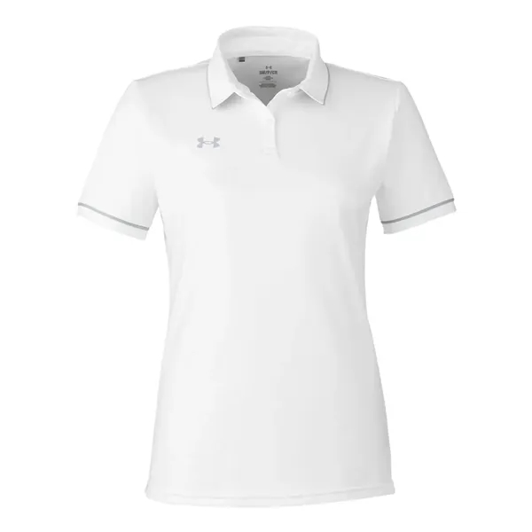 Under Armour Women's Tipped Teams Performance Polo - Under Armour Women's Tipped Teams Performance Polo - Image 11 of 12