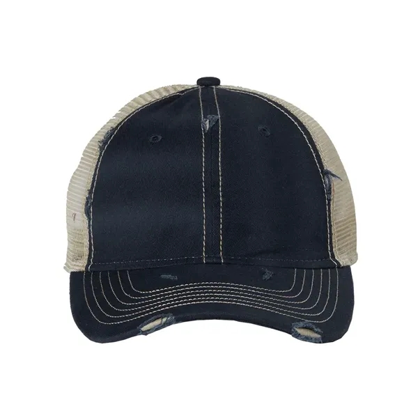 Valucap Bounty Dirty-Washed Mesh-Back Cap - Valucap Bounty Dirty-Washed Mesh-Back Cap - Image 5 of 11