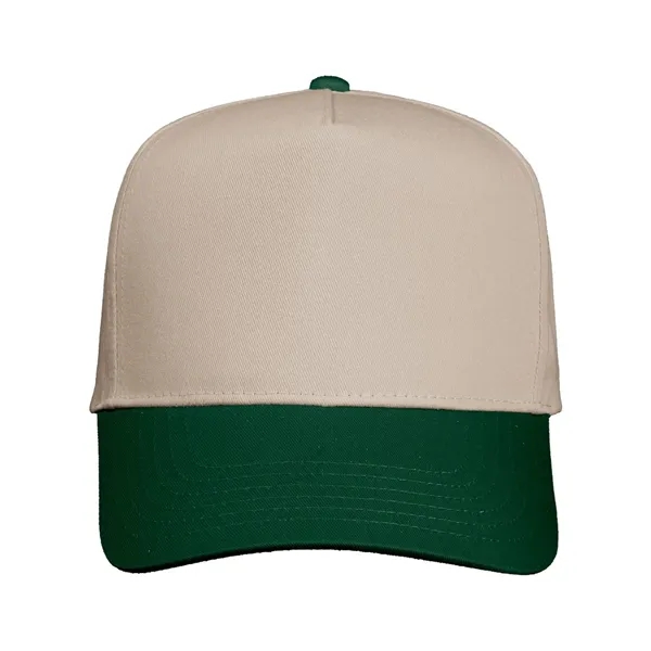 Valucap Five-Panel Twill Cap - Valucap Five-Panel Twill Cap - Image 9 of 56