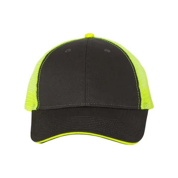 Valucap Sandwich Trucker Cap - Valucap Sandwich Trucker Cap - Image 23 of 52