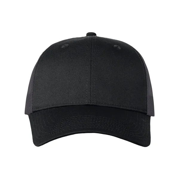 Valucap Mesh-Back Twill Trucker Cap - Valucap Mesh-Back Twill Trucker Cap - Image 4 of 38