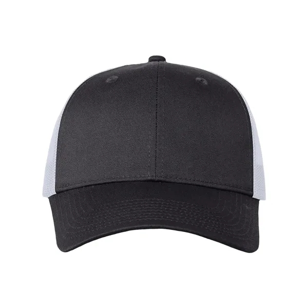 Valucap Mesh-Back Twill Trucker Cap - Valucap Mesh-Back Twill Trucker Cap - Image 13 of 38