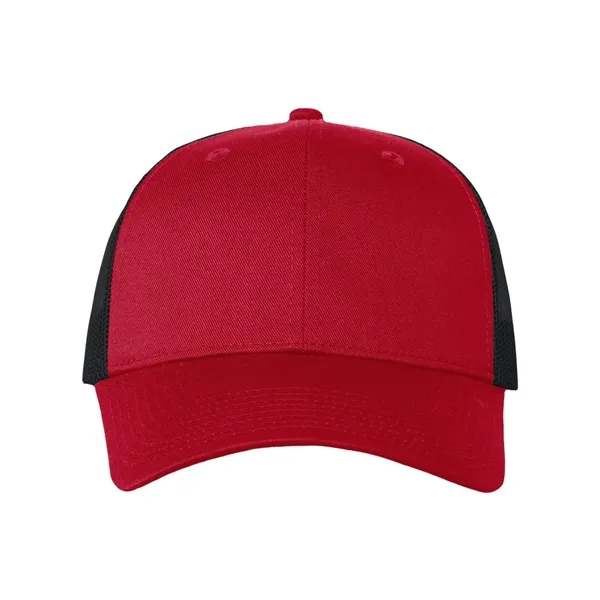 Valucap Mesh-Back Twill Trucker Cap - Valucap Mesh-Back Twill Trucker Cap - Image 29 of 38