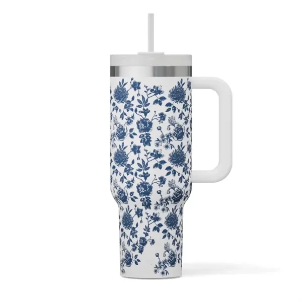 RTIC® Sunny Summer 40 oz Road Trip Tumbler - RTIC® Sunny Summer 40 oz Road Trip Tumbler - Image 0 of 15