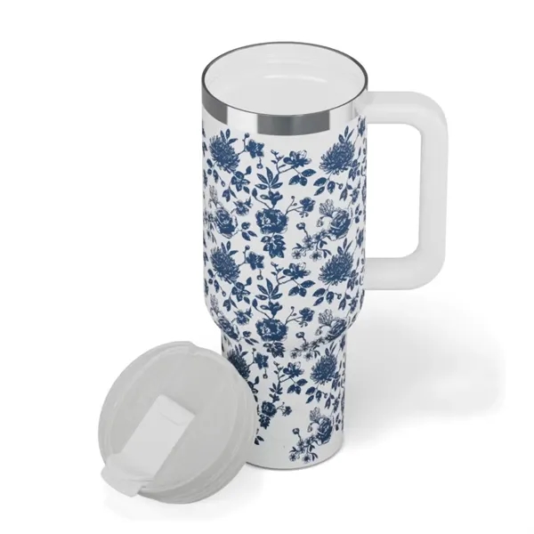 RTIC® Sunny Summer 40 oz Road Trip Tumbler - RTIC® Sunny Summer 40 oz Road Trip Tumbler - Image 4 of 15