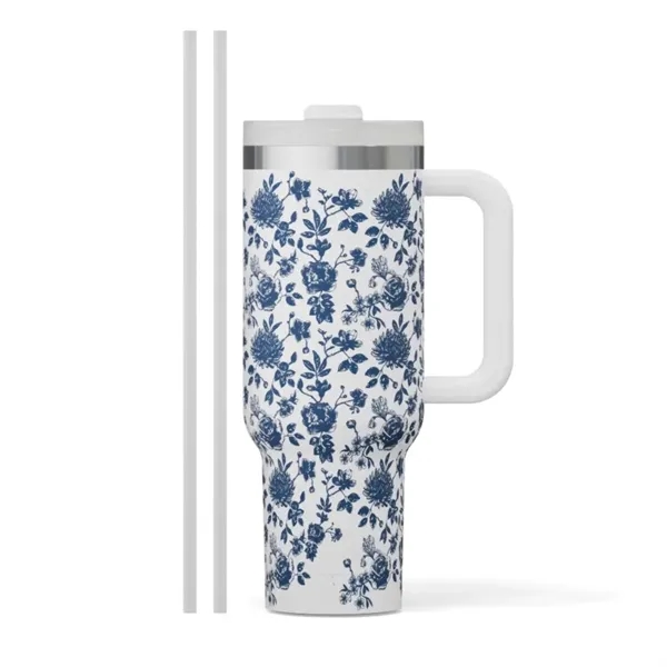 RTIC® Sunny Summer 40 oz Road Trip Tumbler - RTIC® Sunny Summer 40 oz Road Trip Tumbler - Image 5 of 15