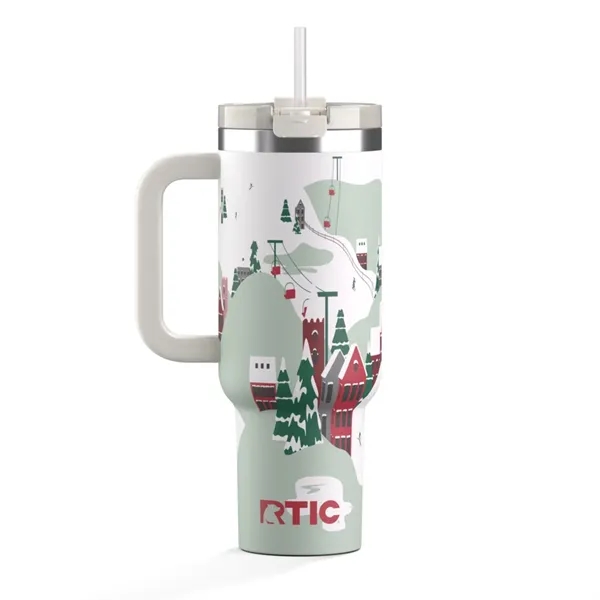 RTIC® Sunny Summer 40 oz Road Trip Tumbler - RTIC® Sunny Summer 40 oz Road Trip Tumbler - Image 6 of 15