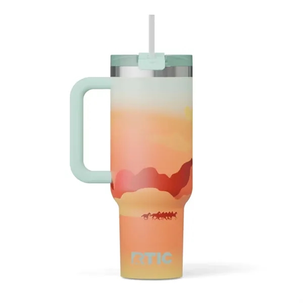 RTIC® Sunny Summer 40 oz Road Trip Tumbler - RTIC® Sunny Summer 40 oz Road Trip Tumbler - Image 9 of 15