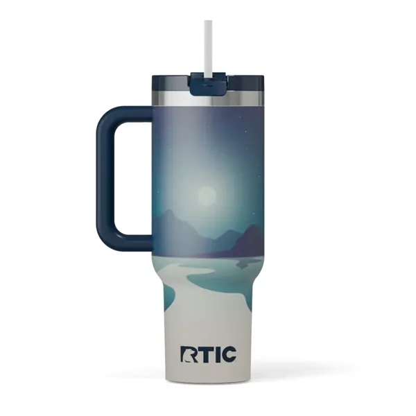 RTIC® Sunny Summer 40 oz Road Trip Tumbler - RTIC® Sunny Summer 40 oz Road Trip Tumbler - Image 14 of 15