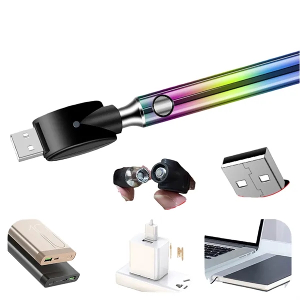 Vertex 510 Thread USB Rechargeable Battery Pen 350mAh - Vertex 510 Thread USB Rechargeable Battery Pen 350mAh - Image 3 of 16