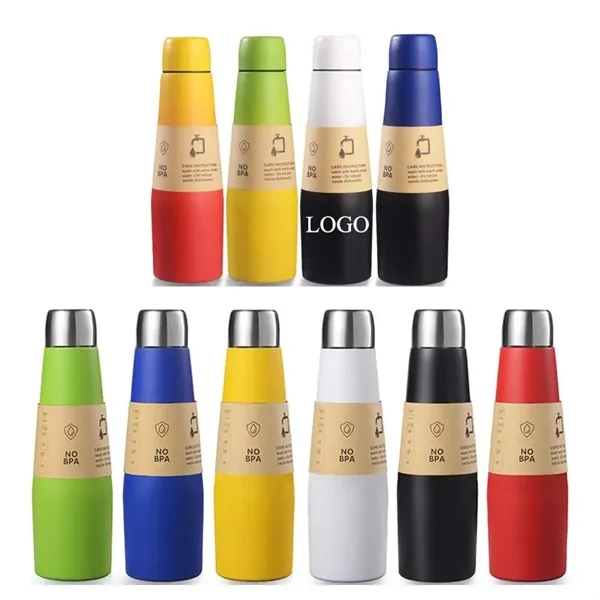 Stainless Steel Bottle 18oz - Stainless Steel Bottle 18oz - Image 0 of 6