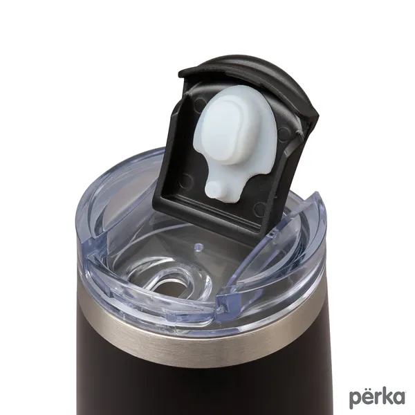 Perka® Erie 16 oz. Double Wall Stainless Steel Tumbler - Perka® Erie 16 oz. Double Wall Stainless Steel Tumbler - Image 18 of 51