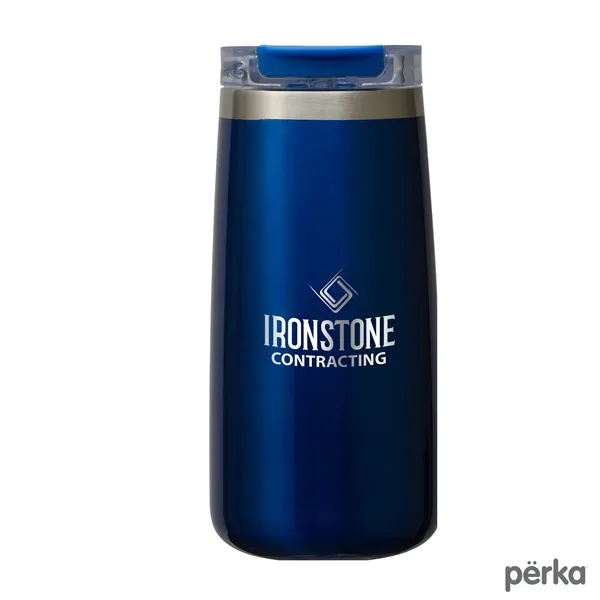Perka® Erie 16 oz. Double Wall Stainless Steel Tumbler - Perka® Erie 16 oz. Double Wall Stainless Steel Tumbler - Image 35 of 51