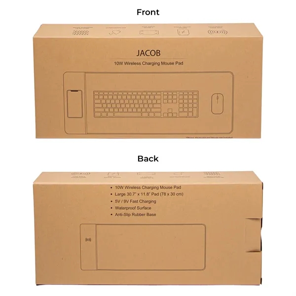 Jacob Wireless Charging Mouse Pad - Jacob Wireless Charging Mouse Pad - Image 15 of 15