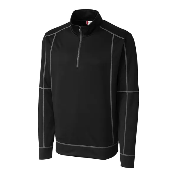 Clique Helsa Performance Mens Half Zip Pullover Sweatshirt - Clique Helsa Performance Mens Half Zip Pullover Sweatshirt - Image 7 of 30