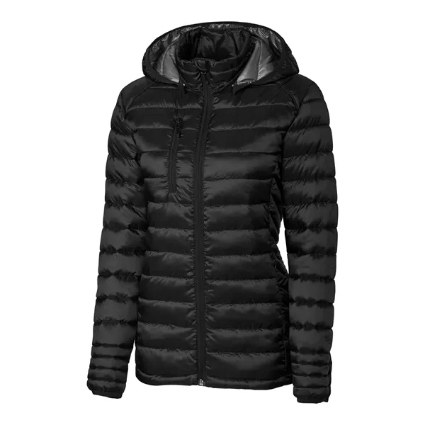 Clique Hudson Insulated Womens Full-Zip Puffer Jacket - Clique Hudson Insulated Womens Full-Zip Puffer Jacket - Image 1 of 15