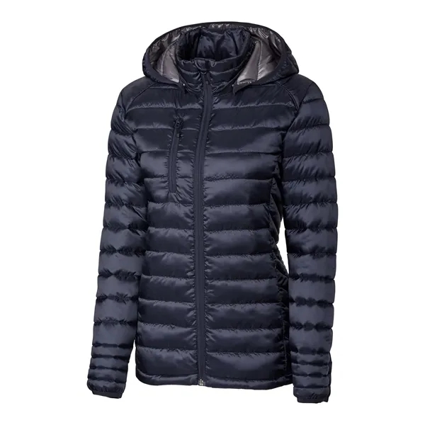 Clique Hudson Insulated Womens Full-Zip Puffer Jacket - Clique Hudson Insulated Womens Full-Zip Puffer Jacket - Image 9 of 15