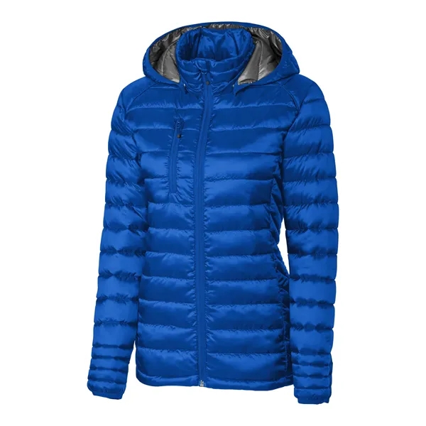 Clique Hudson Insulated Womens Full-Zip Puffer Jacket - Clique Hudson Insulated Womens Full-Zip Puffer Jacket - Image 12 of 15