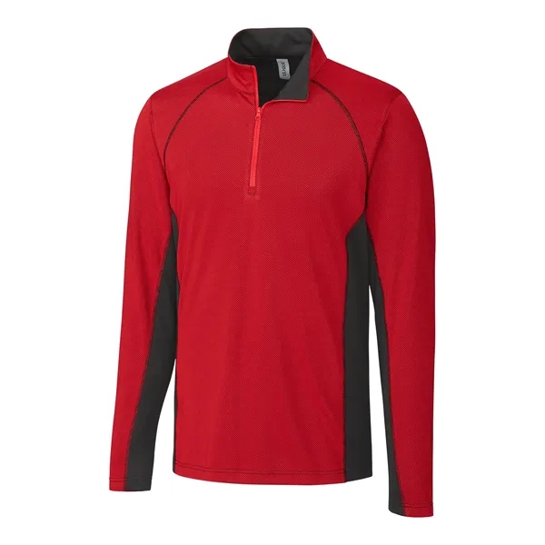 Clique Ice Pique Colorblock Mens Half Zip Tech Pullover - Clique Ice Pique Colorblock Mens Half Zip Tech Pullover - Image 16 of 22
