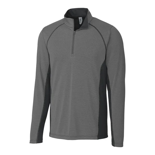 Clique Ice Pique Colorblock Mens Half Zip Tech Pullover - Clique Ice Pique Colorblock Mens Half Zip Tech Pullover - Image 21 of 22