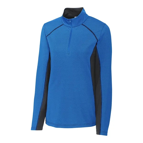 Clique Ice Pique Colorblock Womens Half Zip Tech Pullover - Clique Ice Pique Colorblock Womens Half Zip Tech Pullover - Image 19 of 22