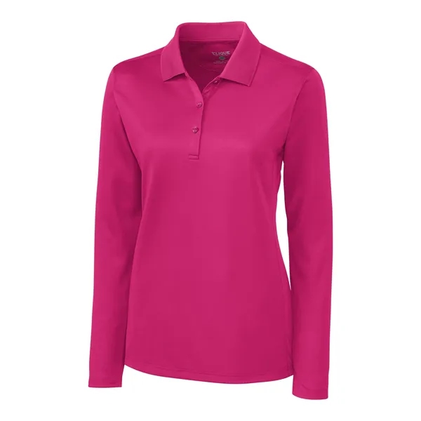 Clique Ice Pique Womens Long Sleeve Tech Polo - Clique Ice Pique Womens Long Sleeve Tech Polo - Image 34 of 41