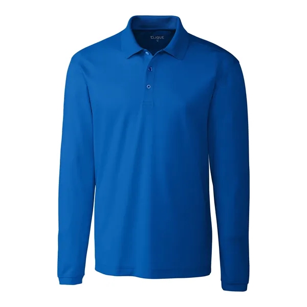 Clique Ice Pique Mens Long Sleeve Tech Polo - Clique Ice Pique Mens Long Sleeve Tech Polo - Image 36 of 40