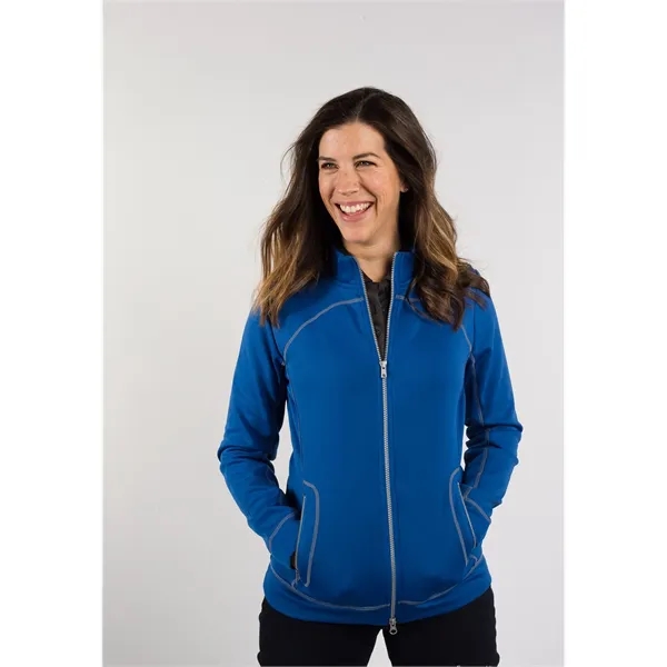 Clique Helsa Performance Womens Full Zip Knit Jacket - Clique Helsa Performance Womens Full Zip Knit Jacket - Image 25 of 27