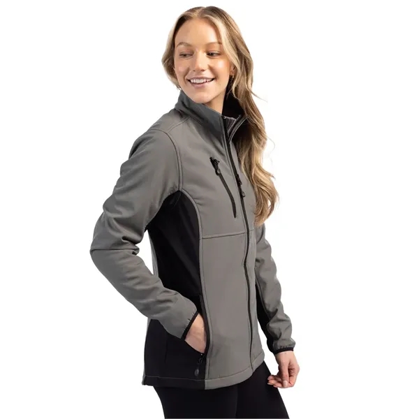 Clique Narvik Eco Stretch Softshell Full Zip Womens Jacket - Clique Narvik Eco Stretch Softshell Full Zip Womens Jacket - Image 11 of 15