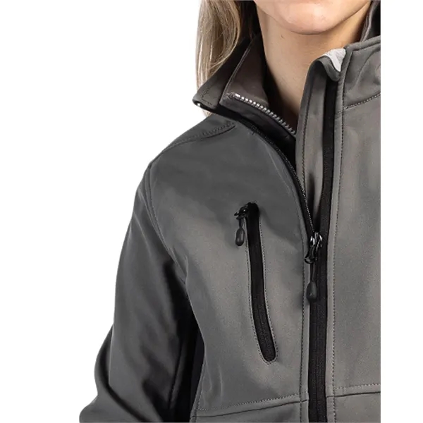 Clique Narvik Eco Stretch Softshell Full Zip Womens Jacket - Clique Narvik Eco Stretch Softshell Full Zip Womens Jacket - Image 12 of 15