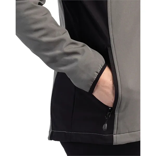 Clique Narvik Eco Stretch Softshell Full Zip Womens Jacket - Clique Narvik Eco Stretch Softshell Full Zip Womens Jacket - Image 13 of 15