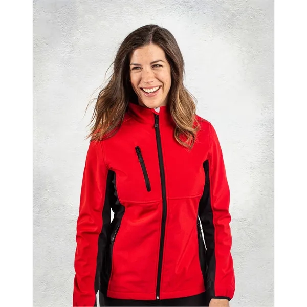 Clique Narvik Eco Stretch Softshell Full Zip Womens Jacket - Clique Narvik Eco Stretch Softshell Full Zip Womens Jacket - Image 15 of 15