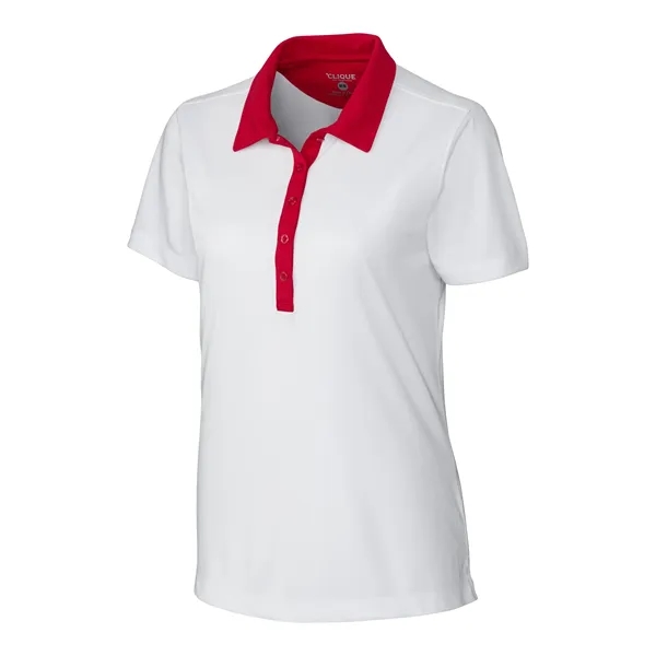 Clique Parma Colorblock Tech Jersey Womens Polo - Clique Parma Colorblock Tech Jersey Womens Polo - Image 1 of 18