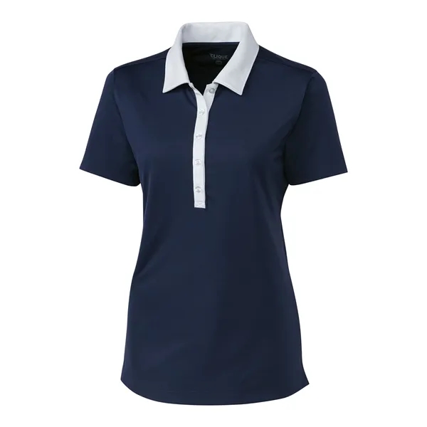 Clique Parma Colorblock Tech Jersey Womens Polo - Clique Parma Colorblock Tech Jersey Womens Polo - Image 15 of 18