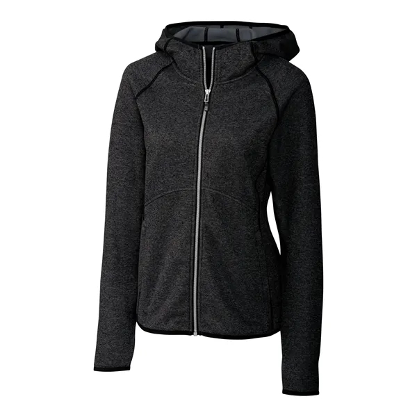 Cutter & Buck Mainsail Full Zip Hooded Womens Jacket - Cutter & Buck Mainsail Full Zip Hooded Womens Jacket - Image 3 of 50