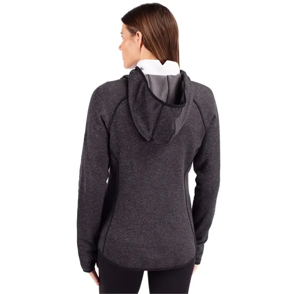 Cutter & Buck Mainsail Full Zip Hooded Womens Jacket - Cutter & Buck Mainsail Full Zip Hooded Womens Jacket - Image 6 of 50
