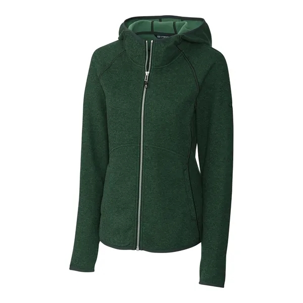 Cutter & Buck Mainsail Full Zip Hooded Womens Jacket - Cutter & Buck Mainsail Full Zip Hooded Womens Jacket - Image 28 of 50