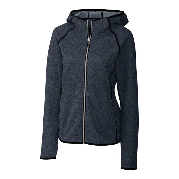 Cutter & Buck Mainsail Full Zip Hooded Womens Jacket - Cutter & Buck Mainsail Full Zip Hooded Womens Jacket - Image 29 of 50