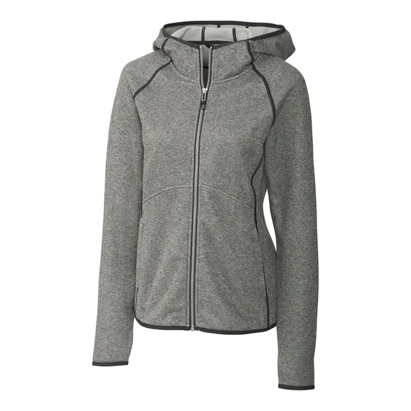 Cutter & Buck Mainsail Full Zip Hooded Womens Jacket - Cutter & Buck Mainsail Full Zip Hooded Womens Jacket - Image 33 of 50
