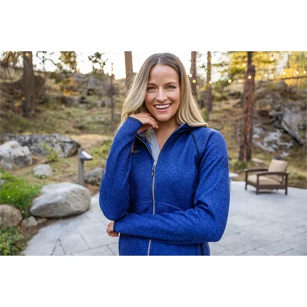 Cutter & Buck Mainsail Full Zip Hooded Womens Jacket - Cutter & Buck Mainsail Full Zip Hooded Womens Jacket - Image 37 of 50