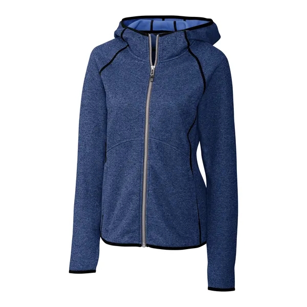 Cutter & Buck Mainsail Full Zip Hooded Womens Jacket - Cutter & Buck Mainsail Full Zip Hooded Womens Jacket - Image 40 of 50