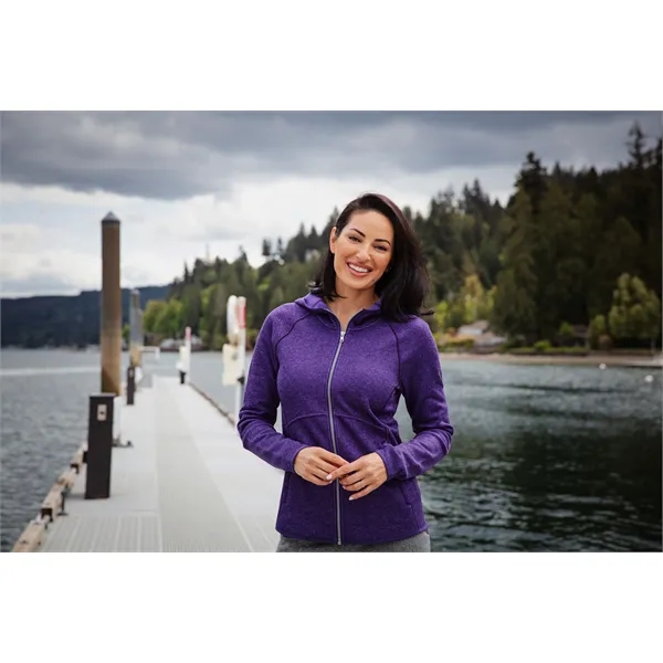 Cutter & Buck Mainsail Full Zip Hooded Womens Jacket - Cutter & Buck Mainsail Full Zip Hooded Womens Jacket - Image 42 of 50