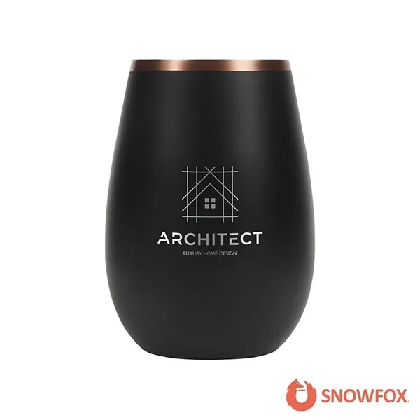 Custom Snowfox® 12 oz. Vacuum Insulated Grand Pinot Wine Glass