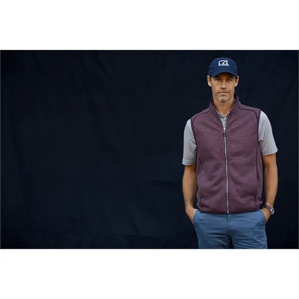 Cutter & Buck Mainsail Sweater-Knit Mens Full Zip Vest - Cutter & Buck Mainsail Sweater-Knit Mens Full Zip Vest - Image 5 of 63