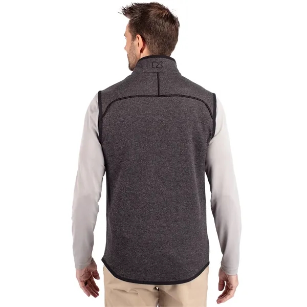 Cutter & Buck Mainsail Sweater-Knit Mens Full Zip Vest - Cutter & Buck Mainsail Sweater-Knit Mens Full Zip Vest - Image 24 of 63