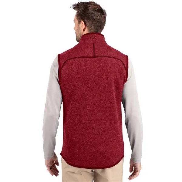Cutter & Buck Mainsail Sweater-Knit Mens Full Zip Vest - Cutter & Buck Mainsail Sweater-Knit Mens Full Zip Vest - Image 30 of 63